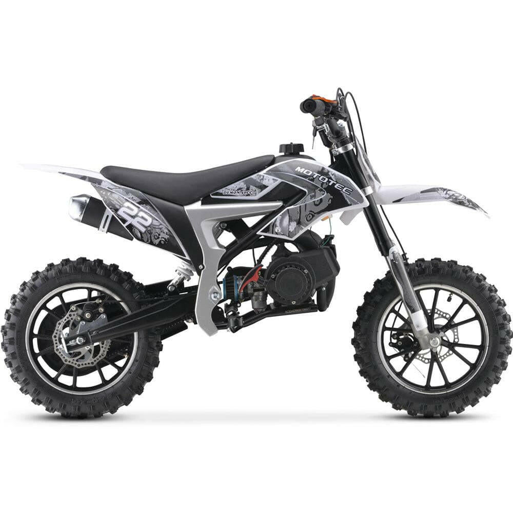 MotoTec 50cc Demon Kids Gas Dirt Bike Motorcycle - Kids Eye Candy