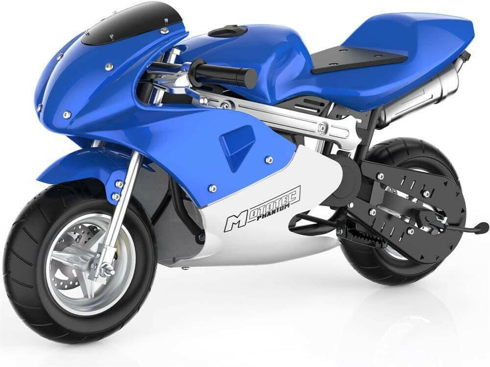 MotoTec GBmoto Gas Powered Bike 49cc 2-Stroke - Kids Eye Candy