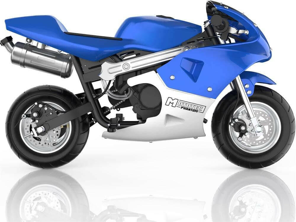 MotoTec GBmoto Gas Powered Bike 49cc 2-Stroke - Kids Eye Candy