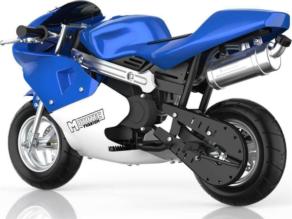 MotoTec GBmoto Gas Powered Bike 49cc 2-Stroke - Kids Eye Candy