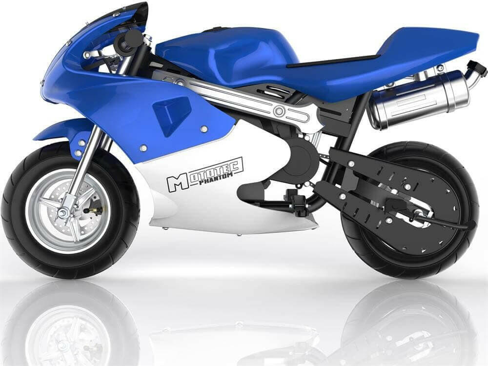 MotoTec GBmoto Gas Powered Bike 49cc 2-Stroke - Kids Eye Candy
