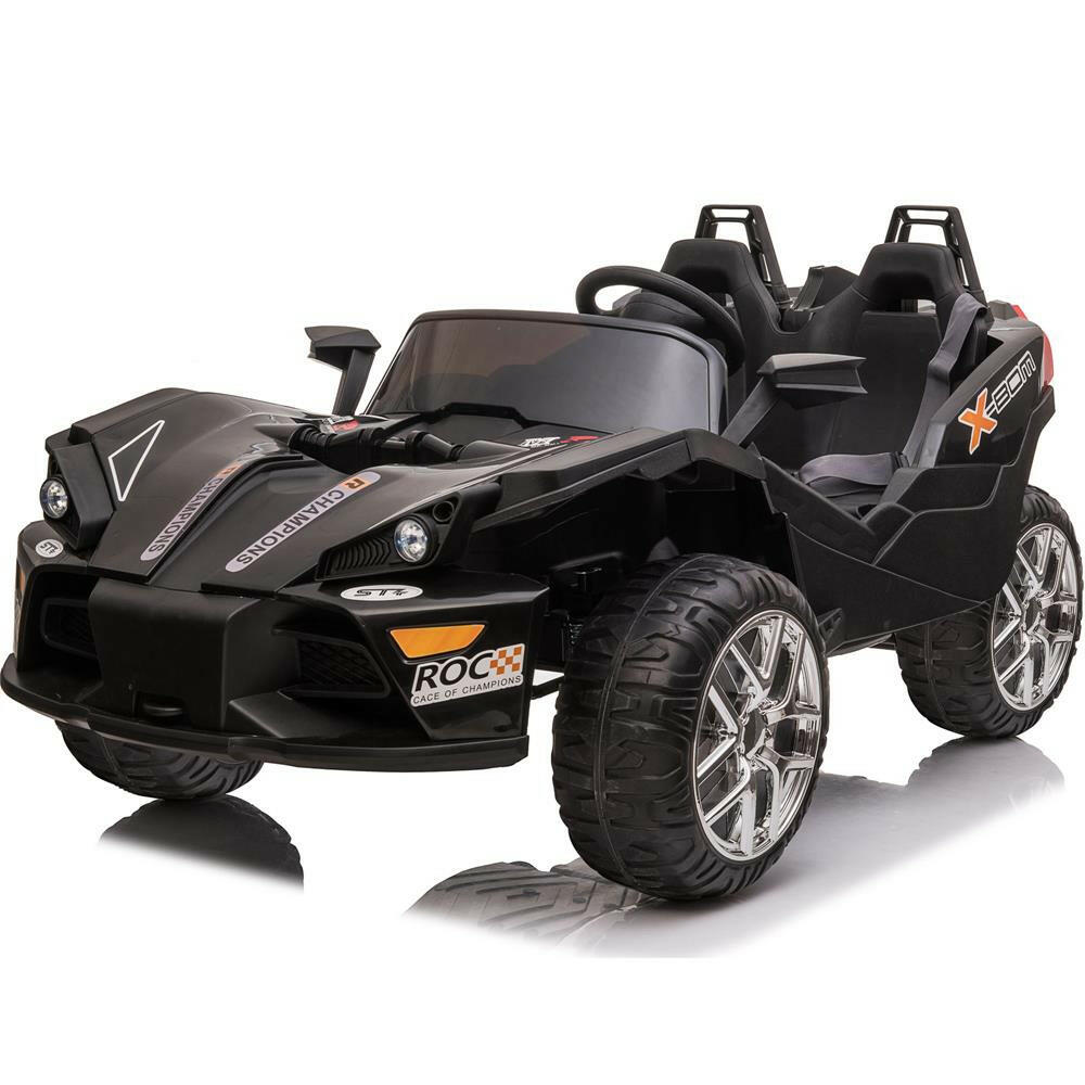 Slingshot 12V Ride-On Car w/ Parental Remote, MP3, LED Lights - Kids Eye Candy