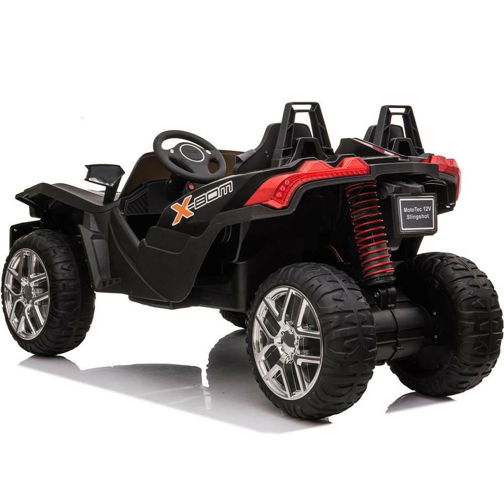 Slingshot 12V Ride-On Car w/ Parental Remote, MP3, LED Lights - Kids Eye Candy