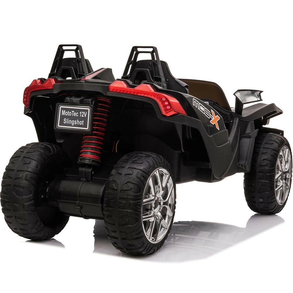 Slingshot 12V Ride-On Car w/ Parental Remote, MP3, LED Lights - Kids Eye Candy