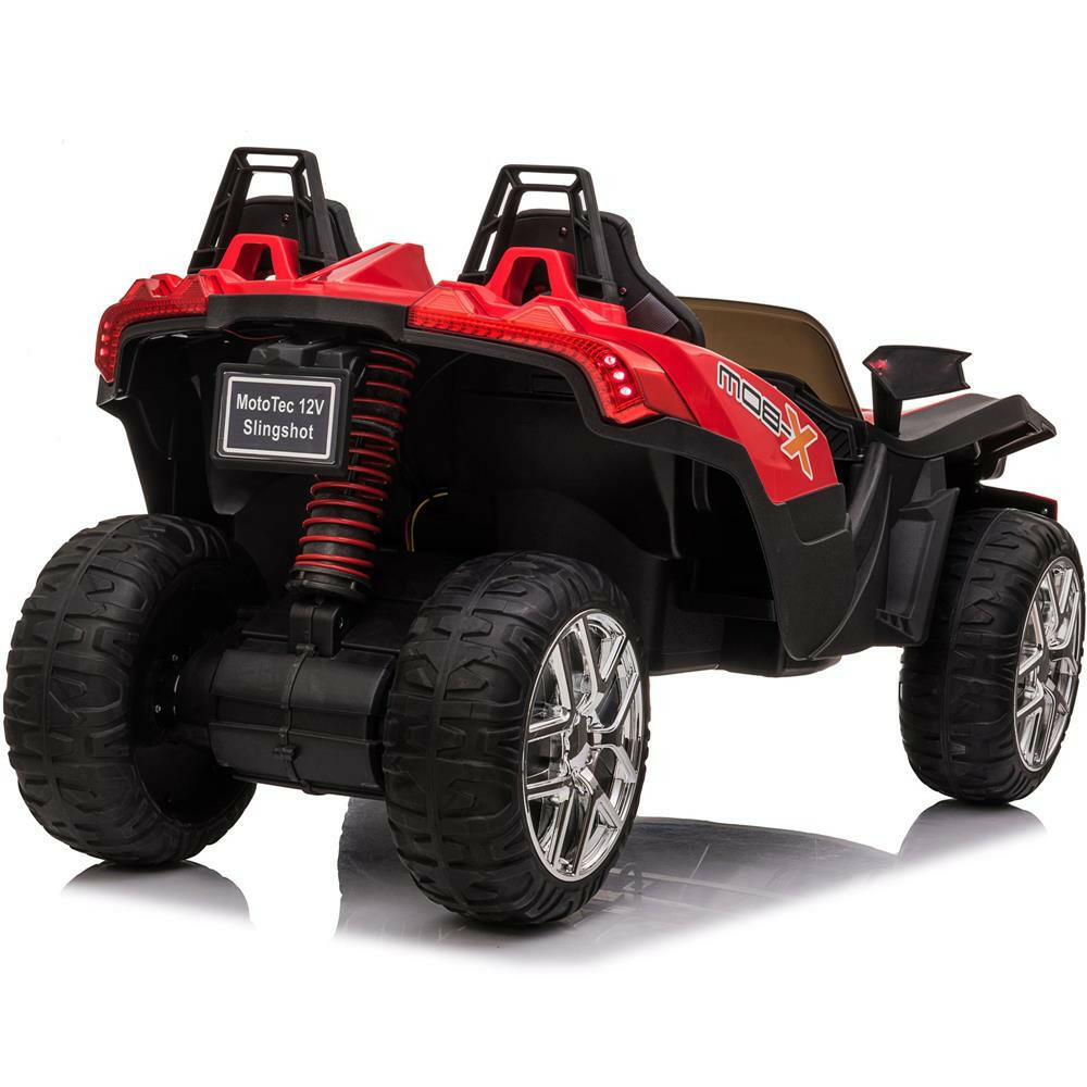 Slingshot 12V Ride-On Car w/ Parental Remote, MP3, LED Lights - Kids Eye Candy