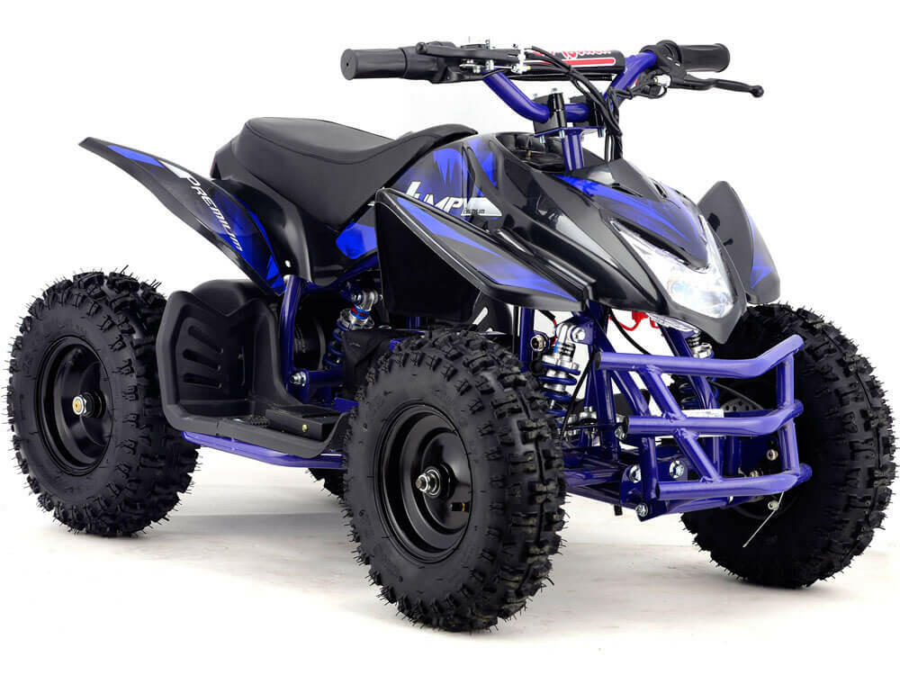 Mototec 24v Mini Quad Titan v5 White w/ Parental Control Key - Kids Eye Candy