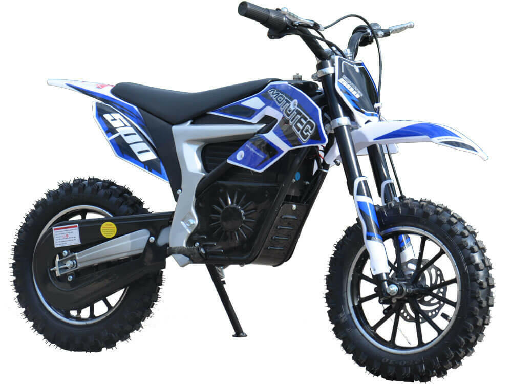 MotoTec 36V Electric Ride-On Dirt Bike 500w | Lithium Blue - Kids Eye Candy