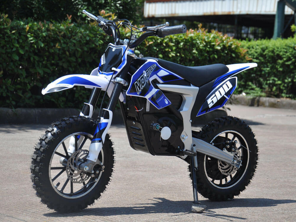 MotoTec 36V Electric Ride-On Dirt Bike 500w | Lithium Blue - Kids Eye Candy