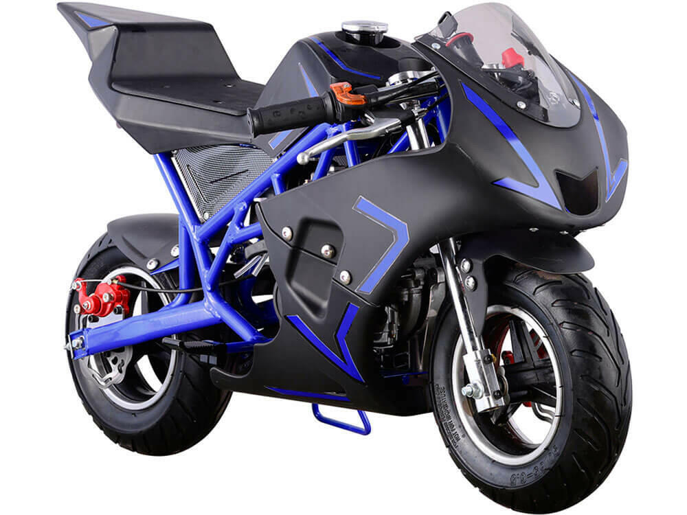 Mototec Cali Gas Powered Pocket Bike 40cc 4-stroke - Kids Eye Candy