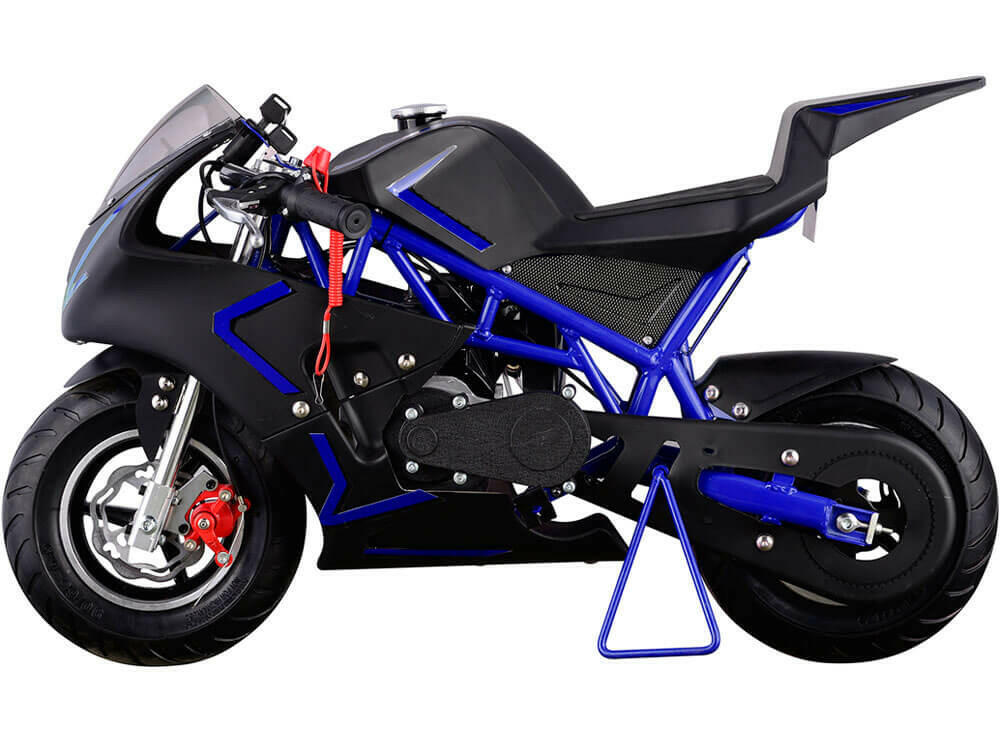 Mototec Cali Gas Powered Pocket Bike 40cc 4-stroke - Kids Eye Candy