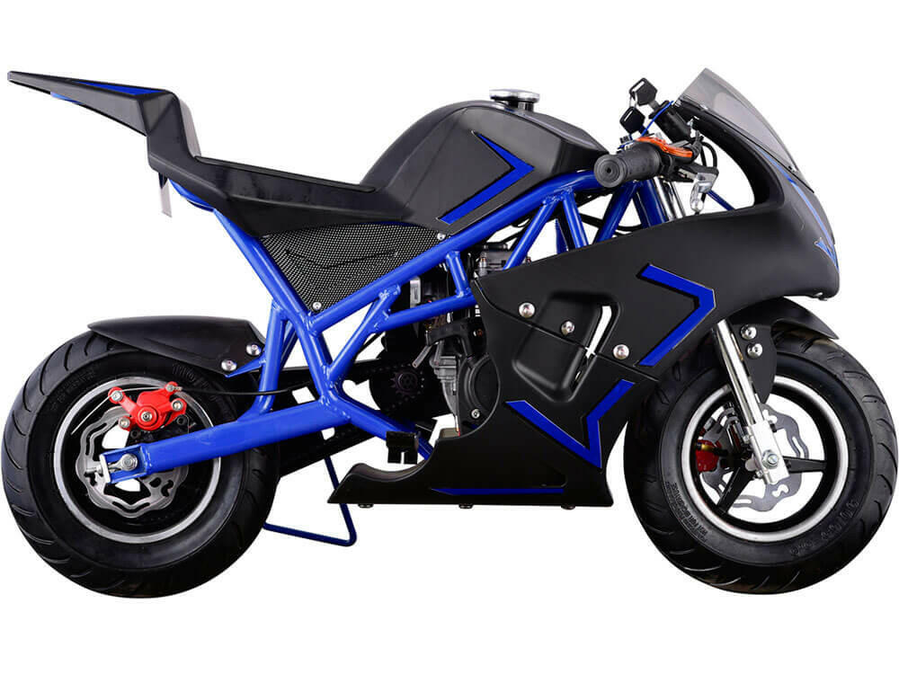 Mototec Cali Gas Powered Pocket Bike 40cc 4-stroke - Kids Eye Candy