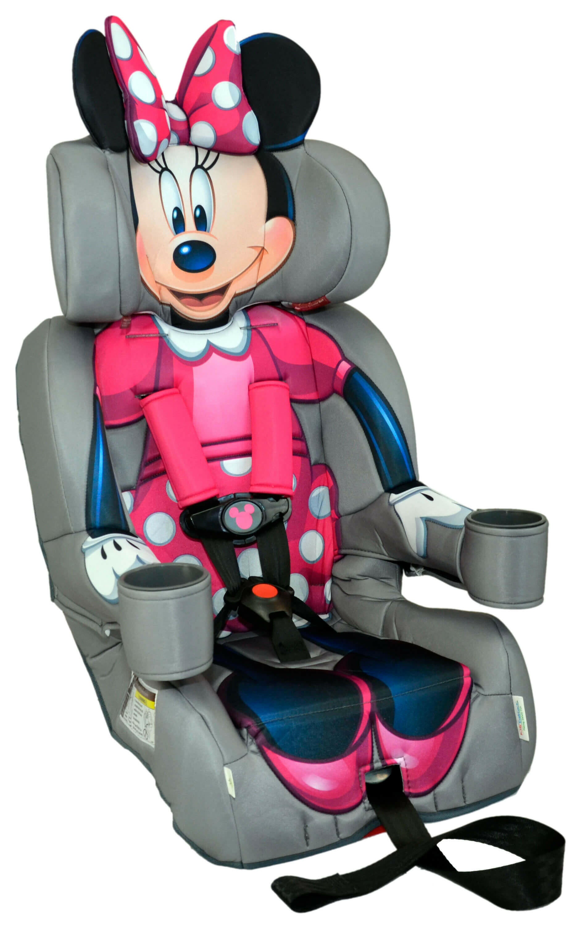 Disney Kids Minnie Mouse Adjustable Harness Booster Seat - Kids Eye Candy