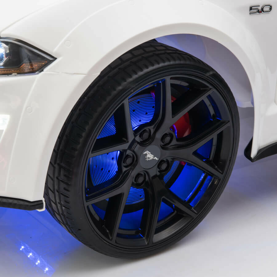 Ford Mustang GT Kids Ride-On Car R/C Parent Remote MP3 LED Wheels - Kids Eye Candy