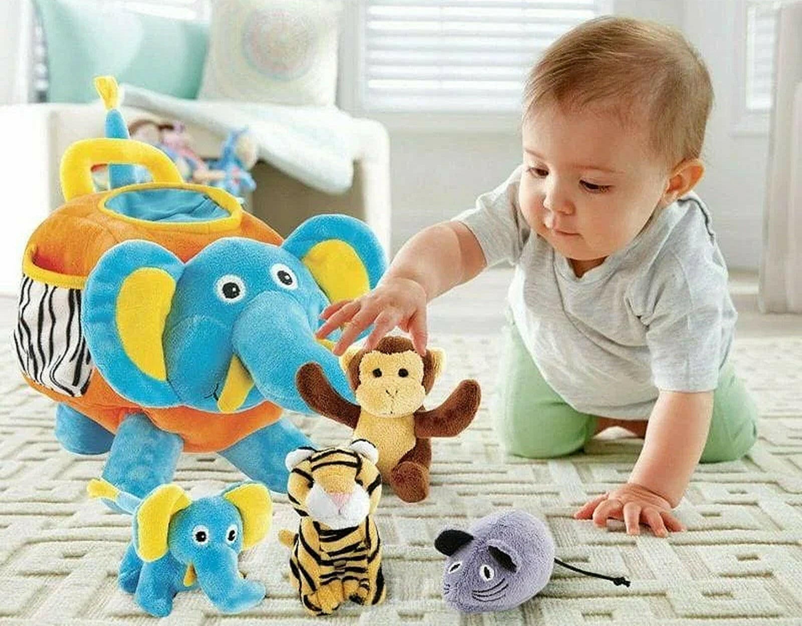 Surprise Elephant Plush Set.