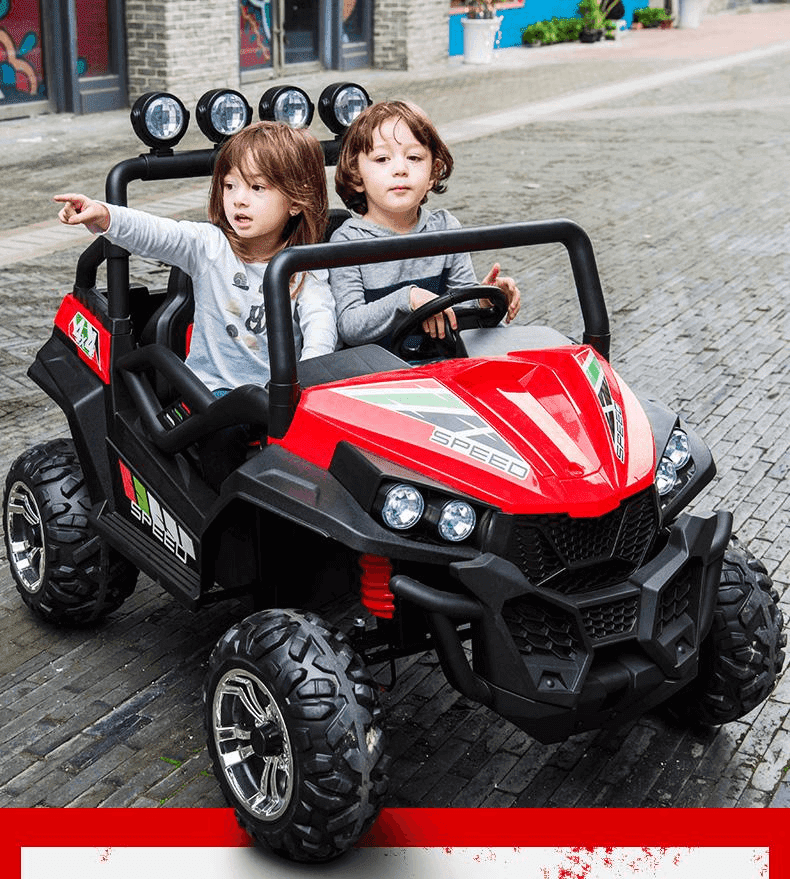 24V Buggy Max All Terrain Kids Ride-On Truck Two-Seater w/ Parental Remote - Kids Eye Candy