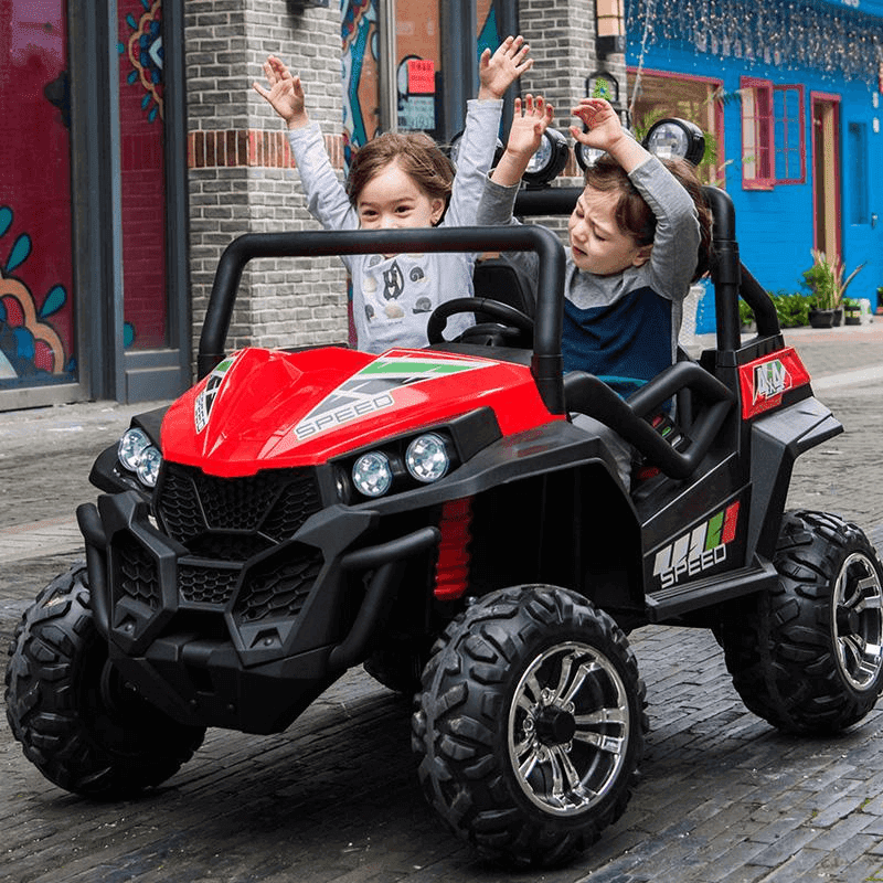 24V Buggy Max All Terrain Kids Ride-On Truck Two-Seater w/ Parental Remote - Kids Eye Candy