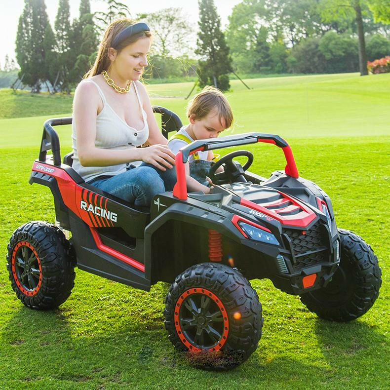 Kids Electric Ride On Buggy 24 Volt EVA Rubber Wheels 2 Seater MP4 Player - Kids Eye Candy