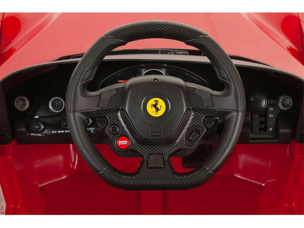 Ferrari F12 Electric 12V Kids Ride-On Car With Parental Remote - Kids Eye Candy