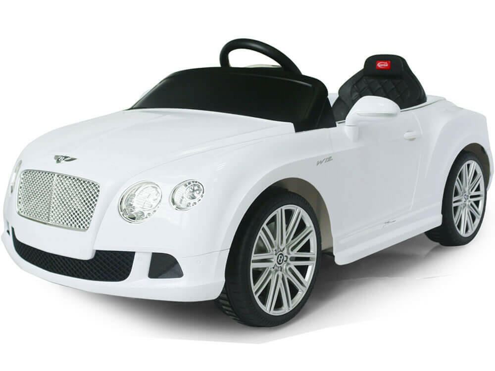 Bentley GTC Continental 12V Ride-On Electric Car with Remote MP3 LED Lights - Kids Eye Candy