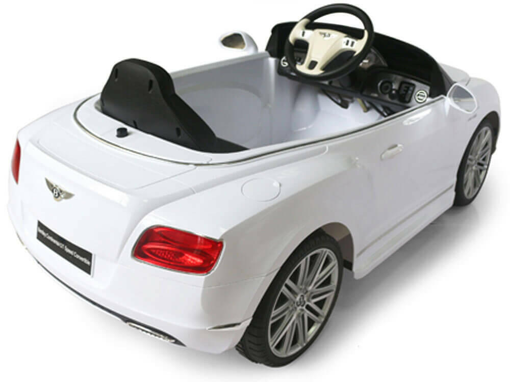 Bentley GTC Continental 12V Ride-On Electric Car with Remote MP3 LED Lights - Kids Eye Candy