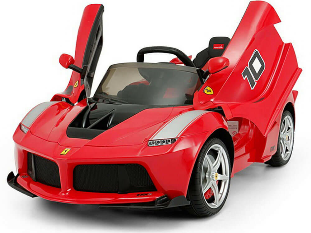 12V Licensed Kids Ferrari Spider Ride-On Vehicle With Parent Remote Butterfly Doors MP3 LED Lights - Kids Eye Candy