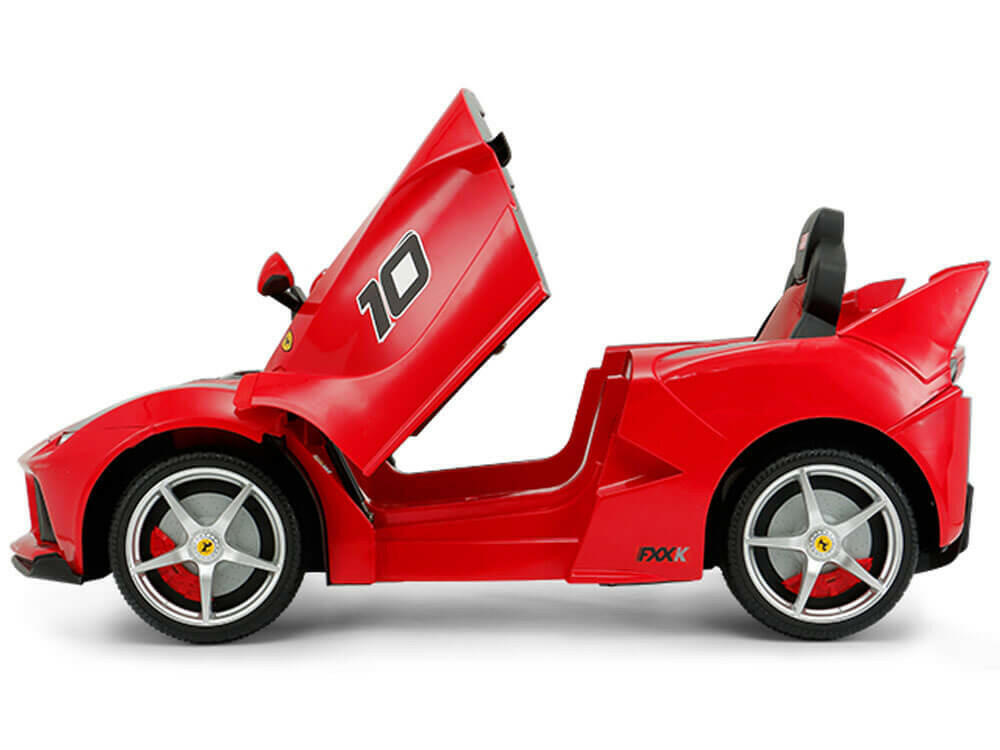 12V Licensed Kids Ferrari Spider Ride-On Vehicle With Parent Remote Butterfly Doors MP3 LED Lights - Kids Eye Candy