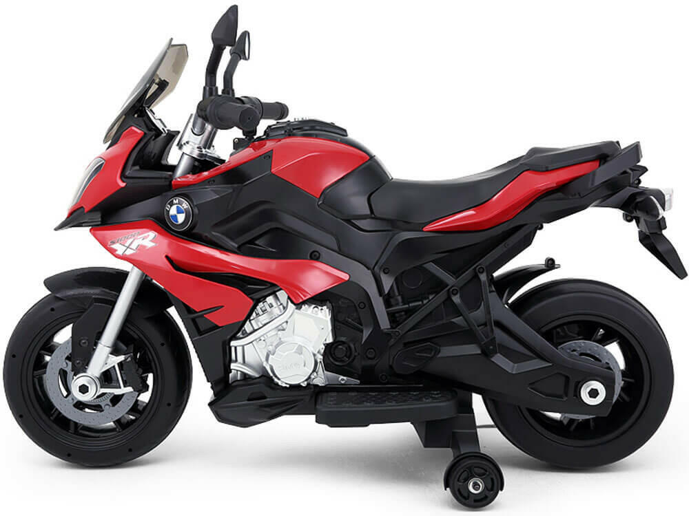 BMW Kids Ride-On 12V Motorcycle w/ MP3 LED Lights Training Wheels - Kids Eye Candy