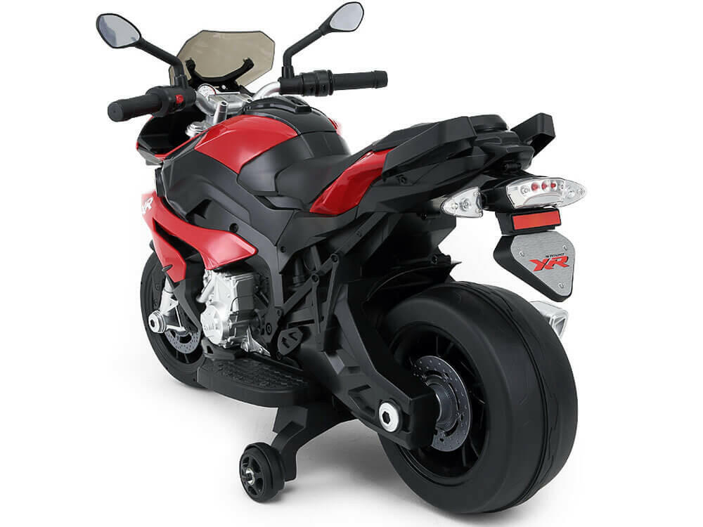 BMW Kids Ride-On 12V Motorcycle w/ MP3 LED Lights Training Wheels - Kids Eye Candy
