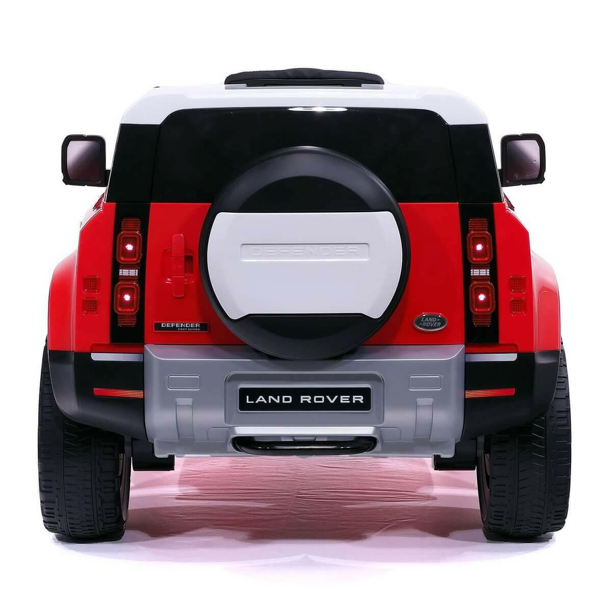 Land Rover Defender 12V Kids Ride-On Car Parental Remote MP3 LED - Kids Eye Candy