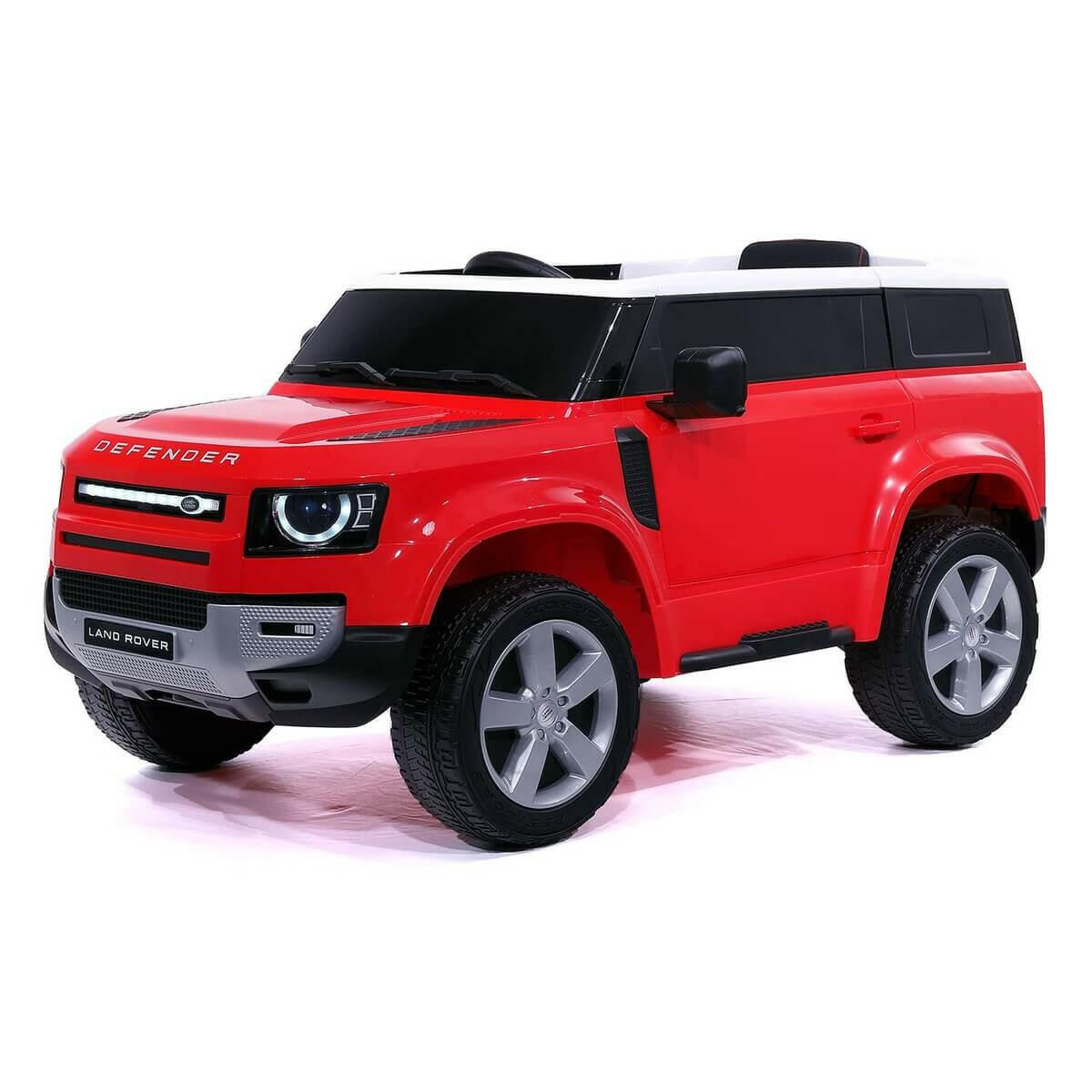 Land Rover Defender 12V Kids Ride-On Car Parental Remote MP3 LED - Kids Eye Candy