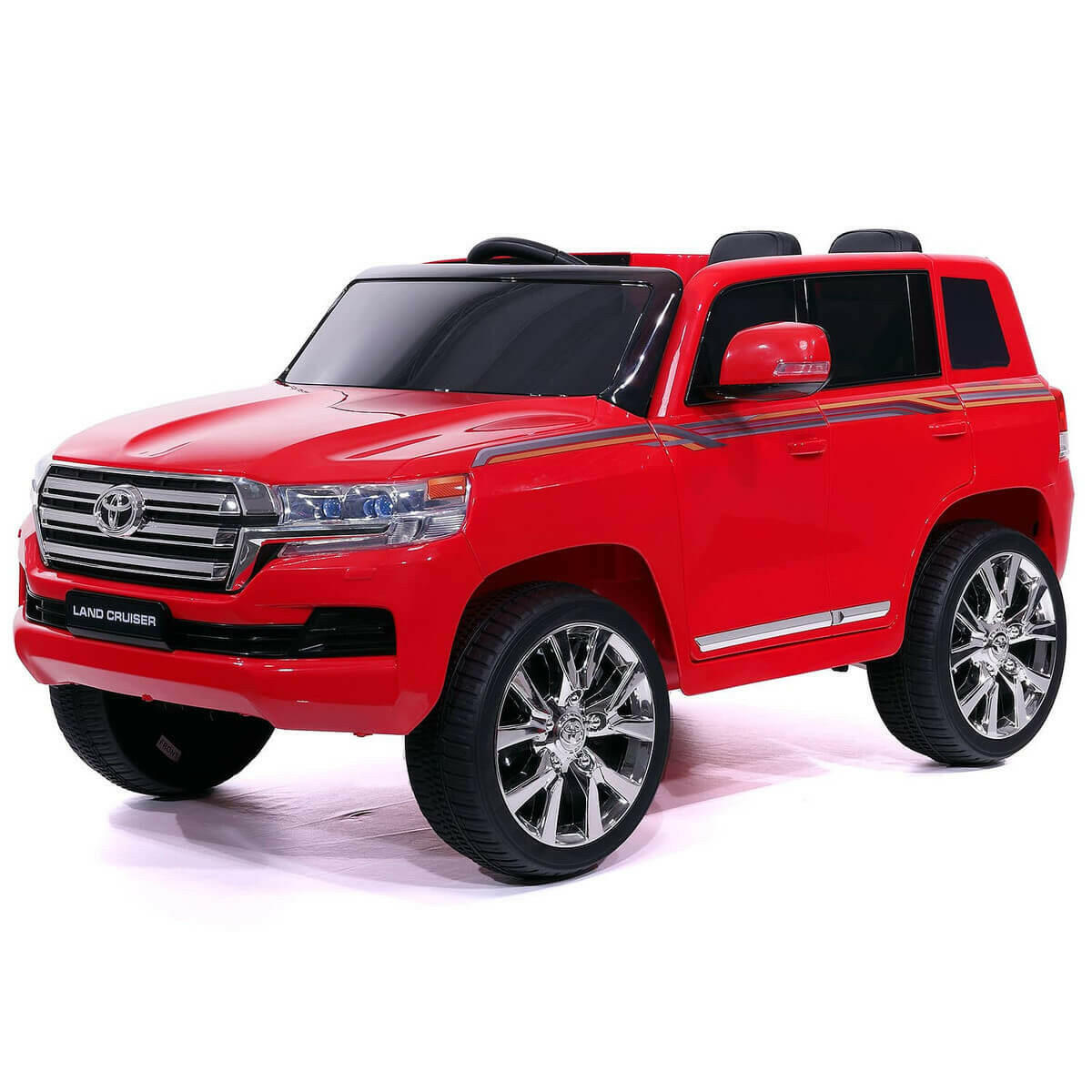 Toyota Land Cruiser 12V Ride-On Car Parental Remote MP3 LED Lights.