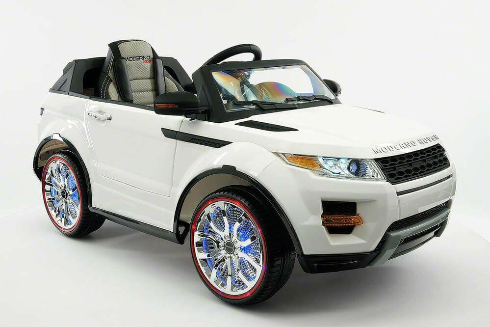 12volt Licensed Rover Truck Kids Car w/ Parent Remote, MP3, LED Lights - Kids Eye Candy