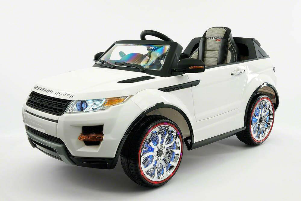 12volt Licensed Rover Truck Kids Car w/ Parent Remote, MP3, LED Lights - Kids Eye Candy