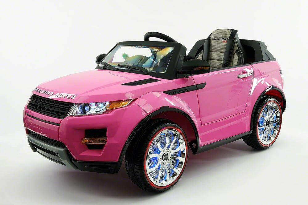12volt Licensed Rover Truck Kids Car w/ Parent Remote, MP3, LED Lights - Kids Eye Candy