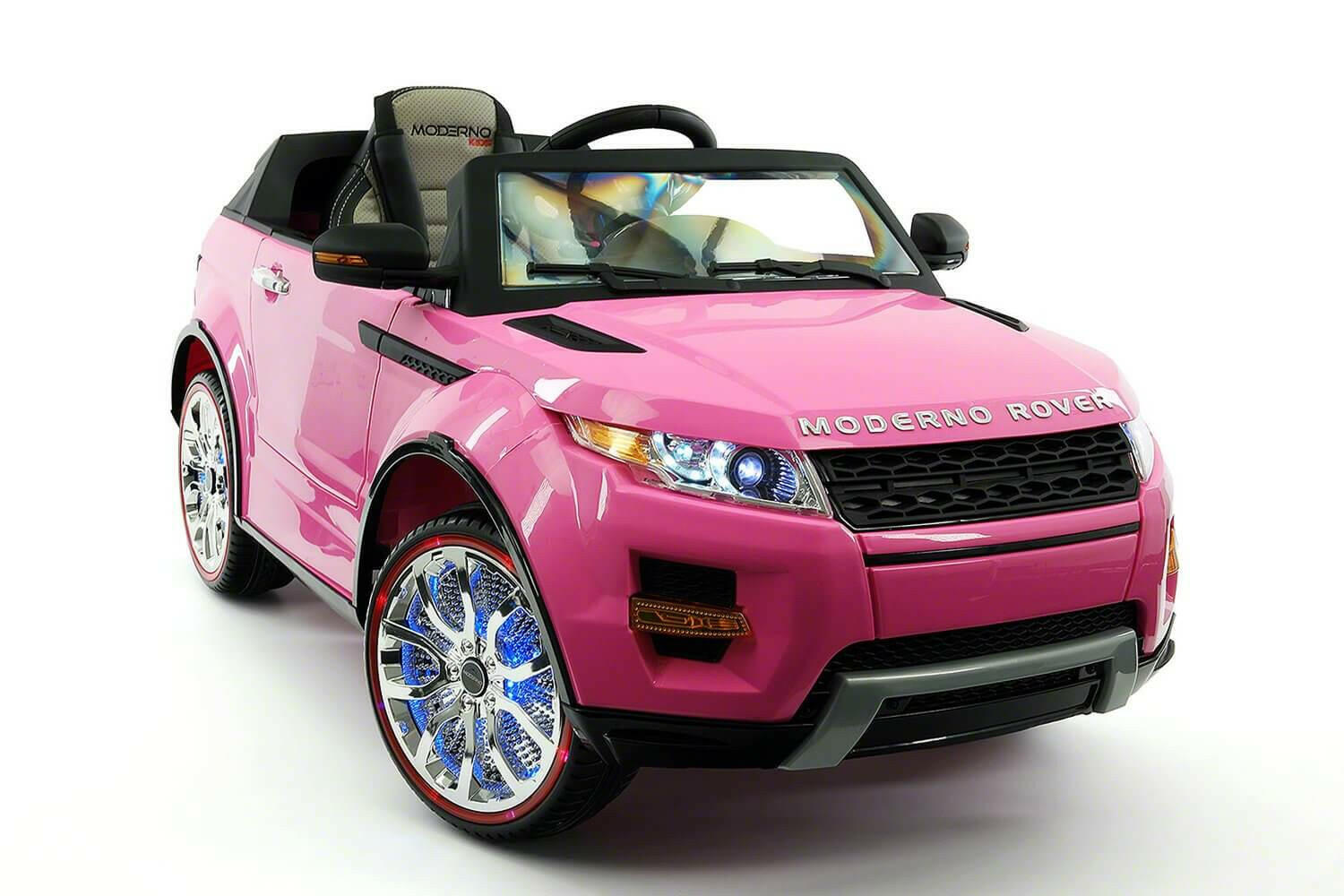 12volt Licensed Rover Truck Kids Car w/ Parent Remote, MP3, LED Lights - Kids Eye Candy