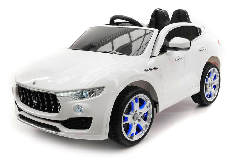 12V Licensed Maserati Levante Kids Ride-On Car With MP3 Remote LED Lights - Kids Eye Candy