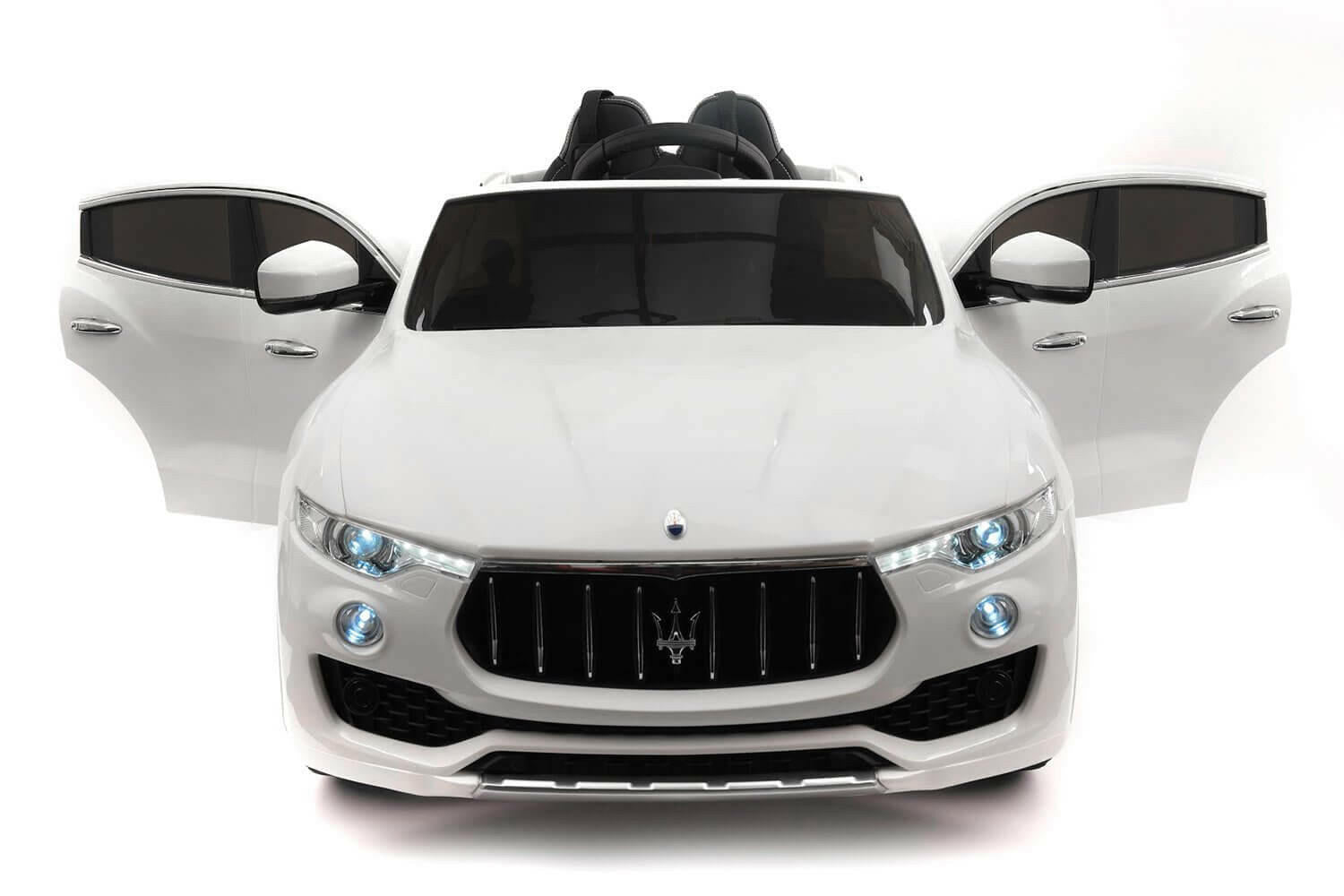 12V Licensed Maserati Levante Kids Ride-On Car With MP3 Remote LED Lights - Kids Eye Candy