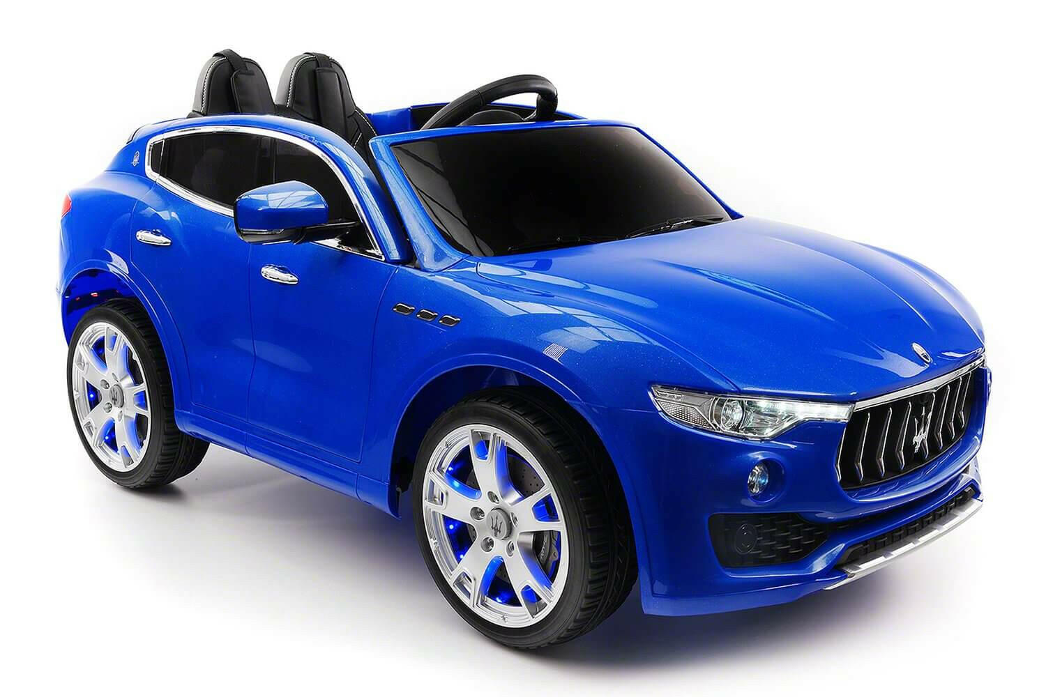 12V Licensed Maserati Levante Kids Ride-On Car With MP3 Remote LED Lights - Kids Eye Candy