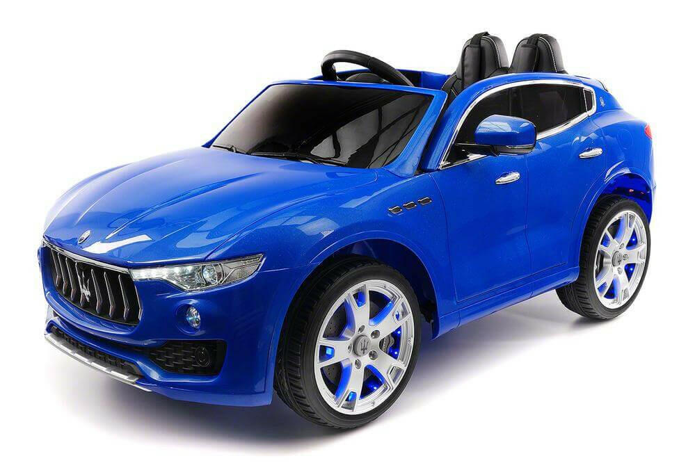 12V Licensed Maserati Levante Kids Ride-On Car With MP3 Remote LED Lights - Kids Eye Candy