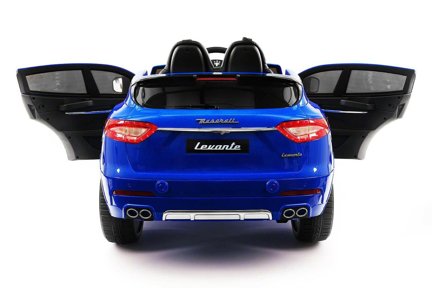 12V Licensed Maserati Levante Kids Ride-On Car With MP3 Remote LED Lights - Kids Eye Candy