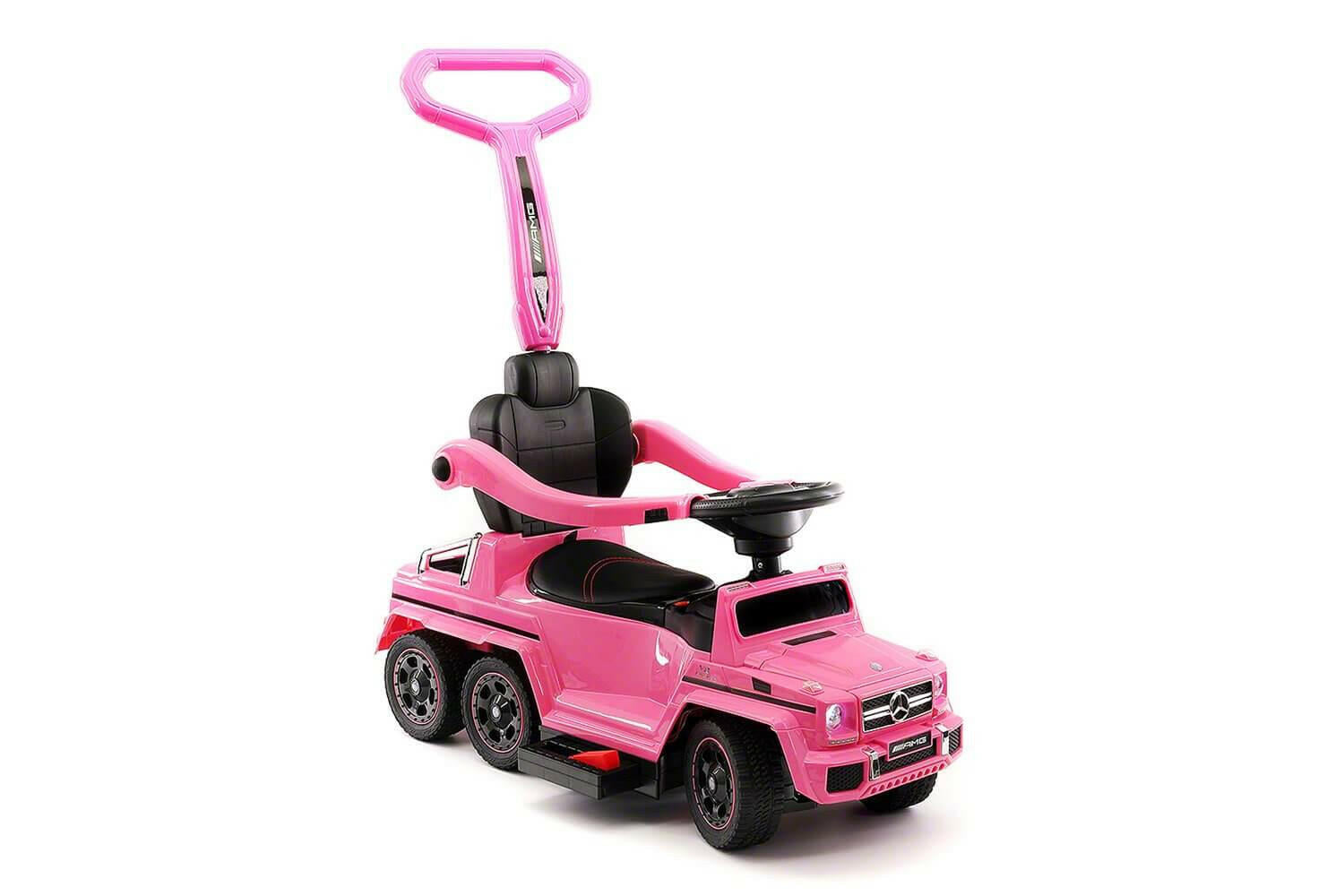 Mercedes GL63 12V Kids Ride-On Convertible Push Car w/ MP3 LED Lights - Kids Eye Candy