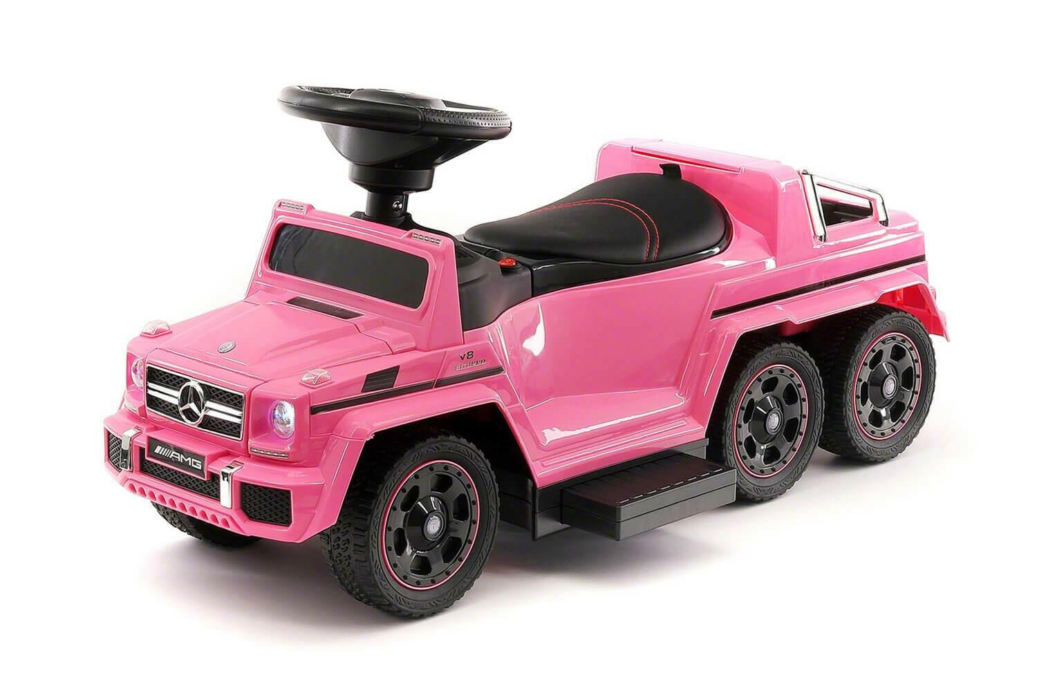 Mercedes GL63 12V Kids Ride-On Convertible Push Car w/ MP3 LED Lights - Kids Eye Candy