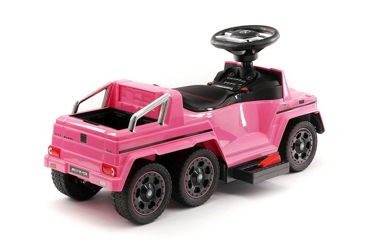 Mercedes GL63 12V Kids Ride-On Convertible Push Car w/ MP3 LED Lights - Kids Eye Candy