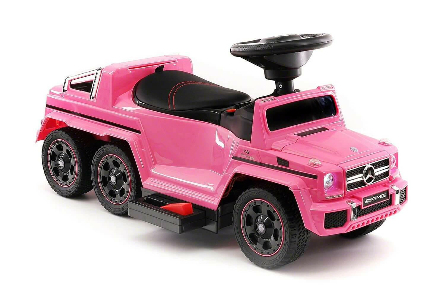 Mercedes GL63 12V Kids Ride-On Convertible Push Car w/ MP3 LED Lights - Kids Eye Candy