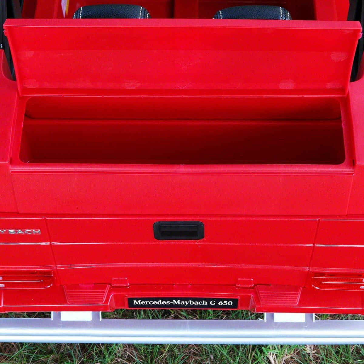 Mercedes Kids Maybach G650 12V Ride-On Car Parental Remote, MP3, Leather Seats, LED Lights - Kids Eye Candy