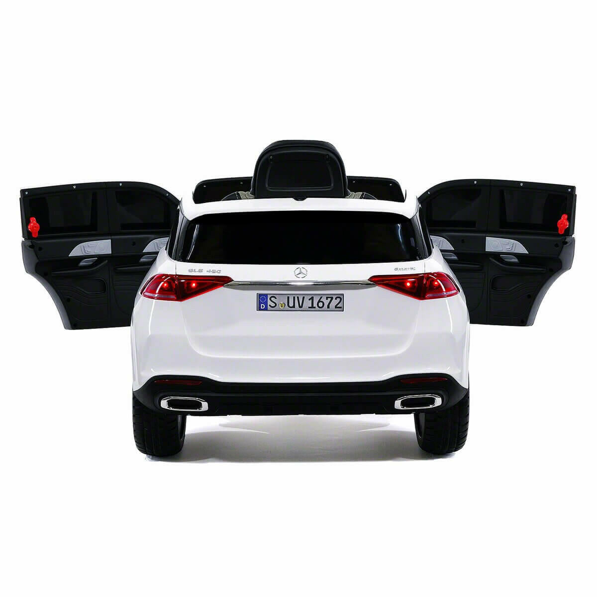 Mercedes Kids 12V GLE450 Ride-On Car Parental Remote, MP3, Leather Seats, LED Lights - Kids Eye Candy