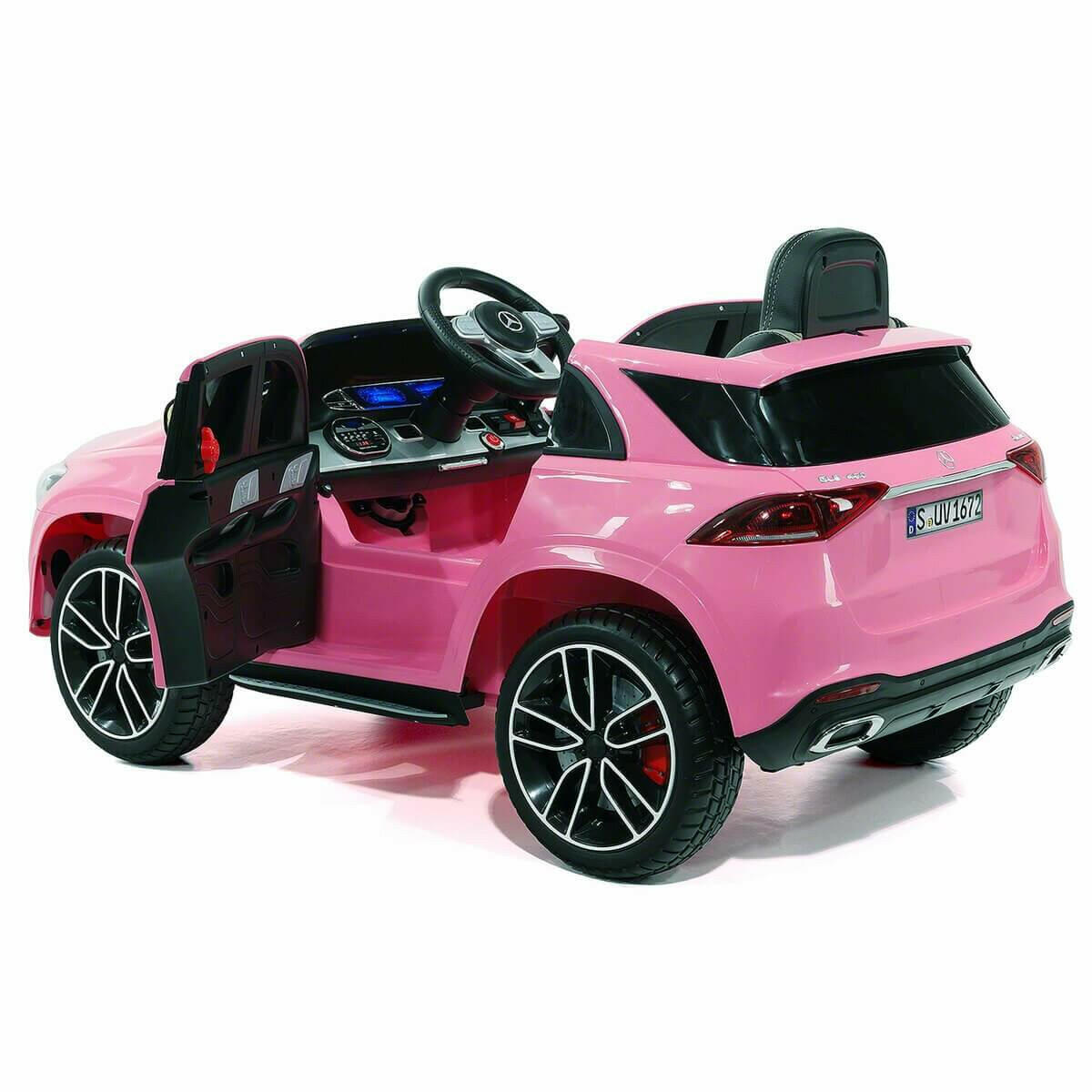 Mercedes Kids 12V GLE450 Ride-On Car Parental Remote, MP3, Leather Seats, LED Lights - Kids Eye Candy