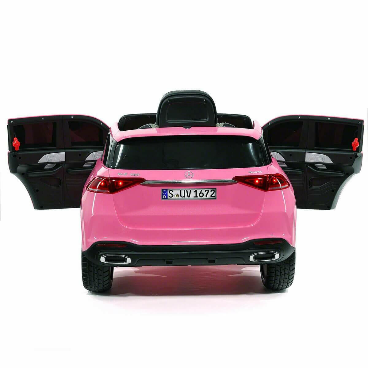 Mercedes Kids 12V GLE450 Ride-On Car Parental Remote, MP3, Leather Seats, LED Lights - Kids Eye Candy