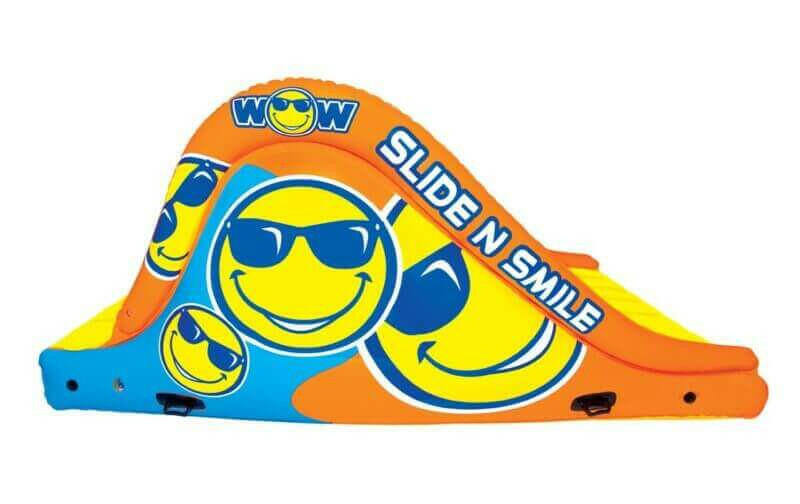 Slide N Smile Giant 2-Lane Floating Water Slide - Kids Eye Candy