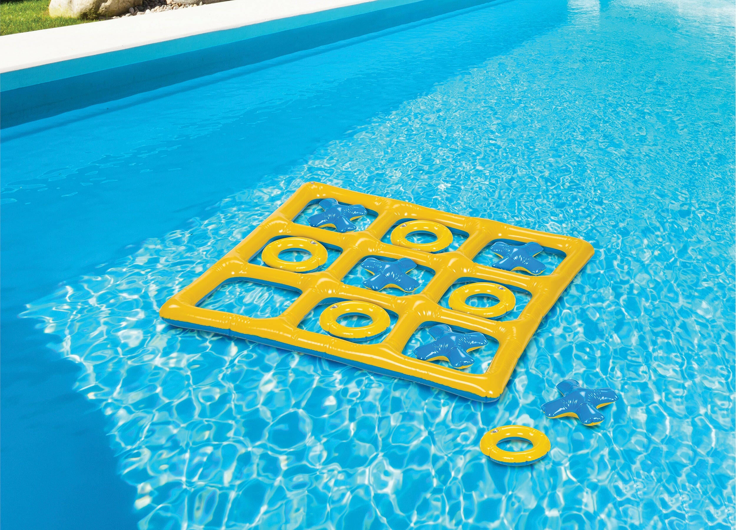 Inflatable Tic Tac Toe.